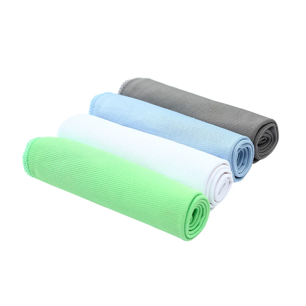 

4Pcs Ultra Fine Microfiber Towel 30x30cm Premium Cleaning Cloth for Car Rv Boat Window Screen Furniture Kitchen Bathroom Fast