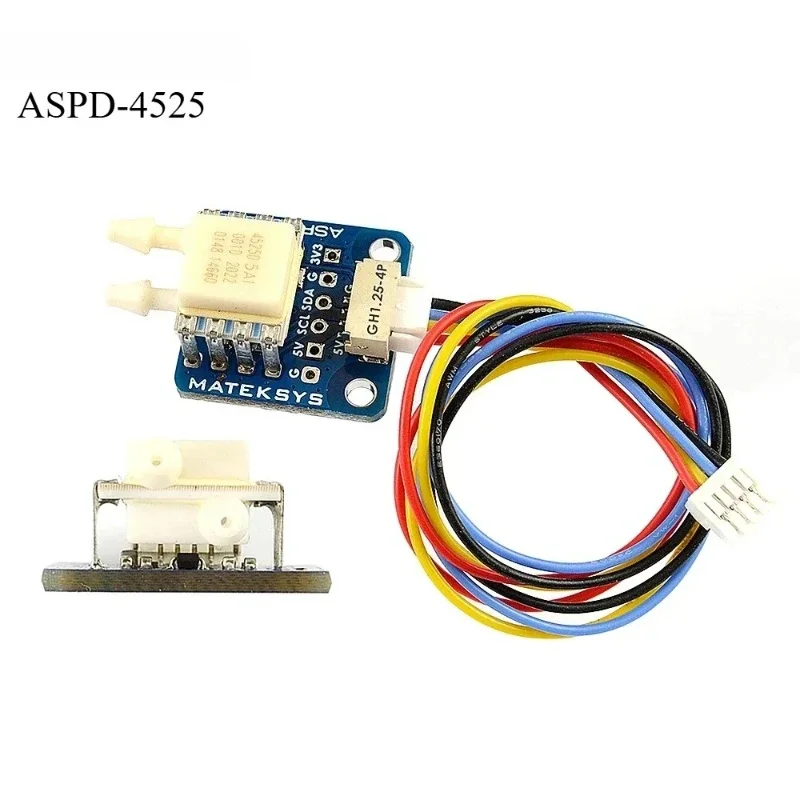 BaMas1pcs For Matek System Digital Airspeed Sensor ASPD-4525 For Ardupilot Matek Flight Controller I2C FPV Airplane Fix-Wing Air