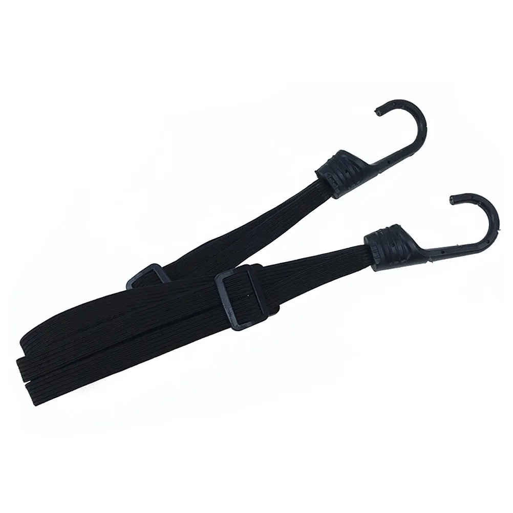 

2 Hooks Luggage Elastic Rope Strap Retractable Strong Stable Motorcycle Motorcycle Suitcase Binding Strap