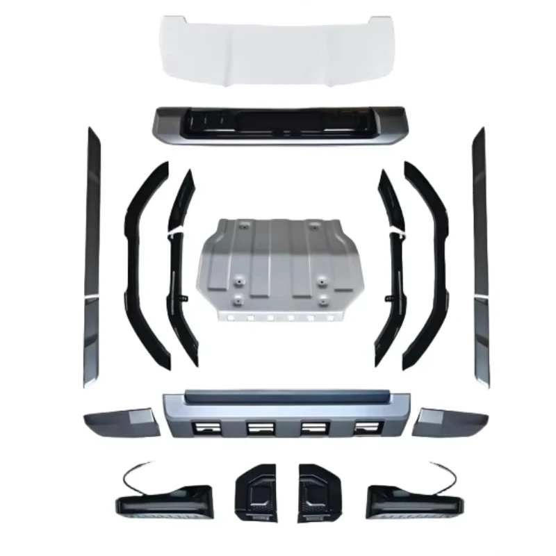 

For Land Cruiser Prado LC250 Body Kit 2024 + Upgraded Model Lista Car Bumper and Body Kit