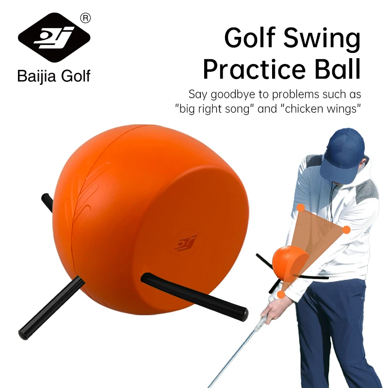 

BAIJIA Golf Swing Trainer Corrective Action Training Aid Connecting Ball Golf Supplies for Beginners Dropshipping