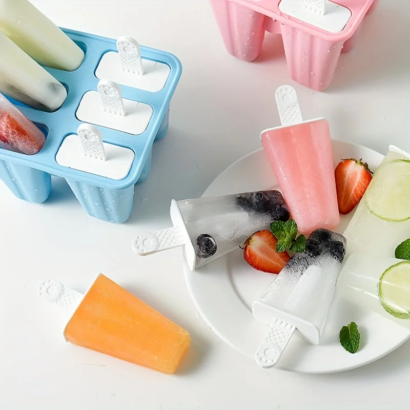 

Bpa-Free Silicone Popsicle Maker Kit With Reusable Sticks & Funnel - Perfect For Homemade Treats, Kitchen & Dining