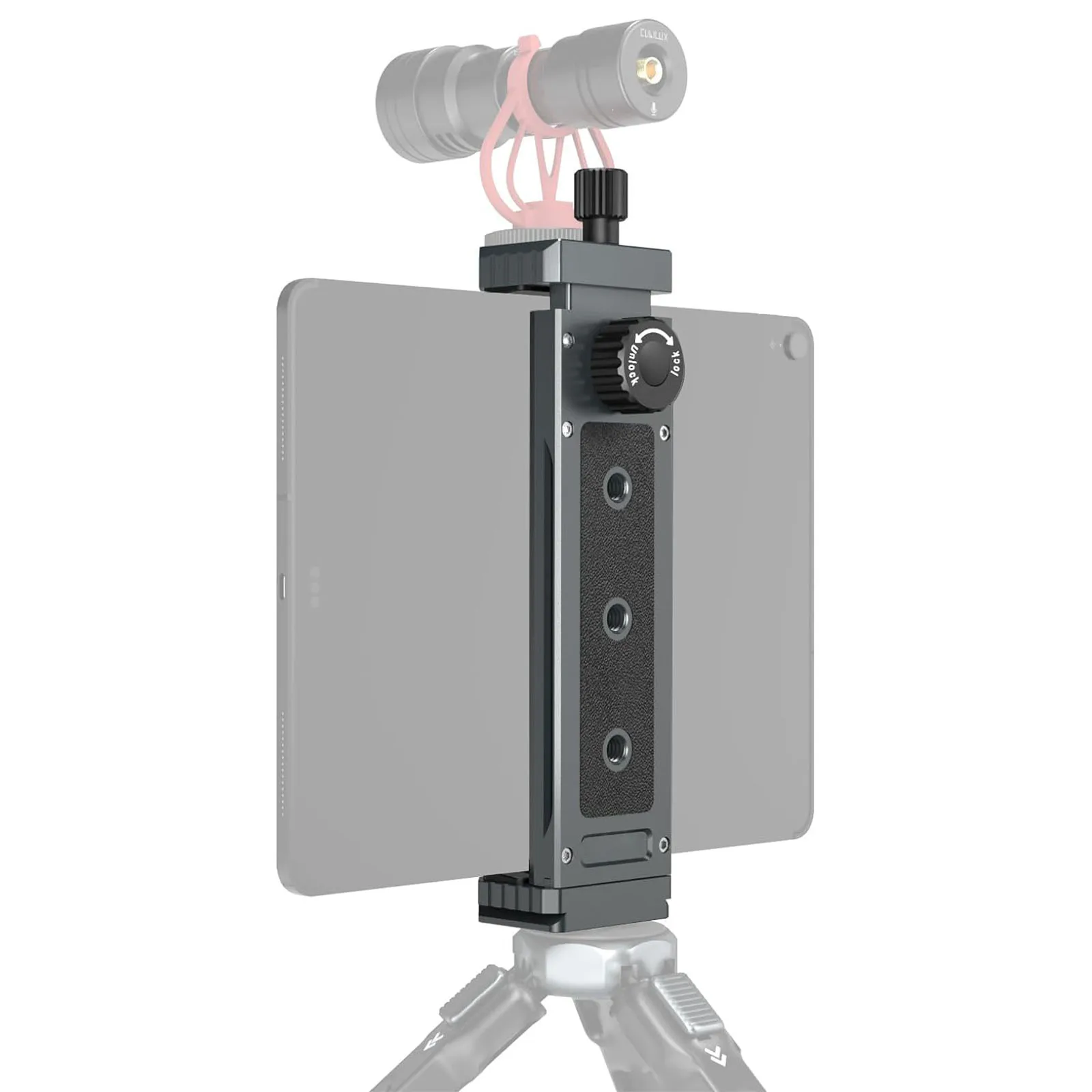 LEAPLIGHT for iPad Aluminum Tripod Mount Holder Tablet Tripod Mount w 1/4