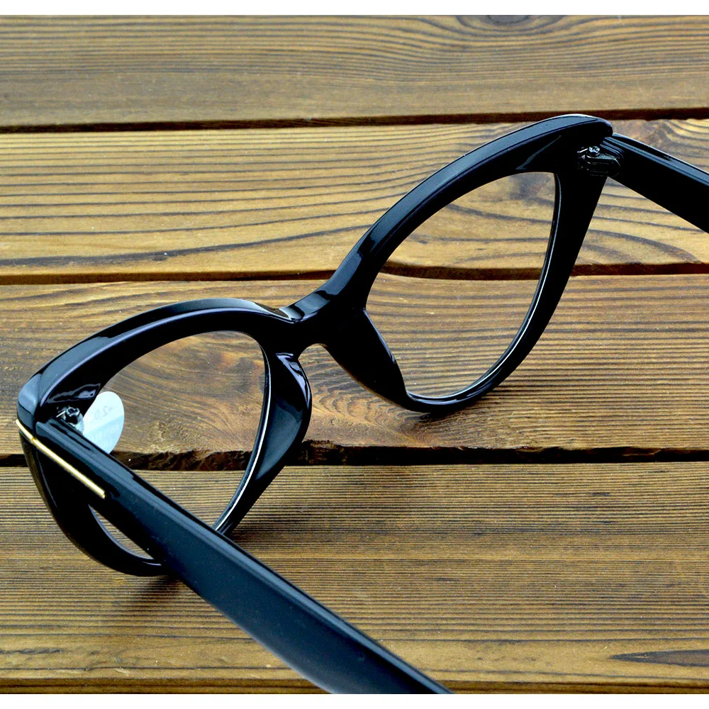 Clara Vida Quality Women Black Cat Queen Style Passionate Overzied Reading Glasses +1 +1.5 +2 +2.5 +3 +3.5 +4 image 3