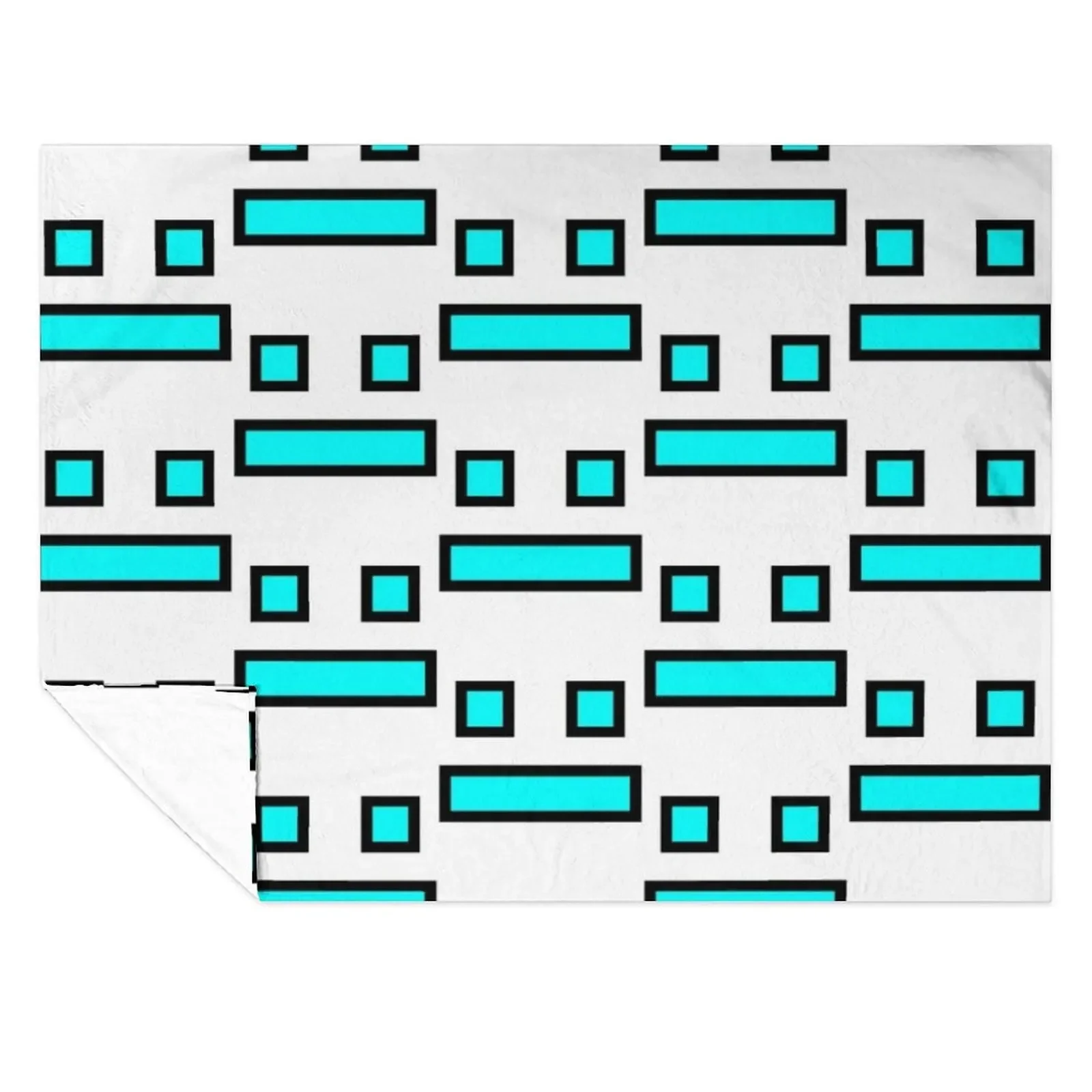 

Geometry Dash Throw Blanket Thins Custom For Decorative Sofa Blankets For Sofas Blankets