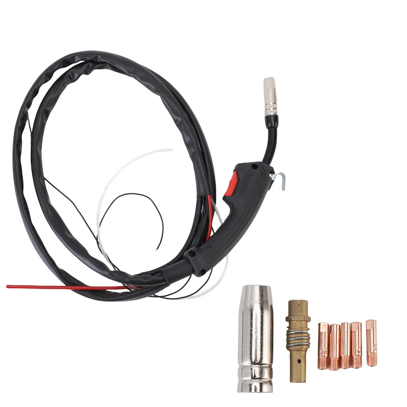 14AK MB14 MIG-lasbrander 2m 160A-200A pistoolvervanging voor MIG130 Binzel 0,8-1,2mm draad CO2-lassen