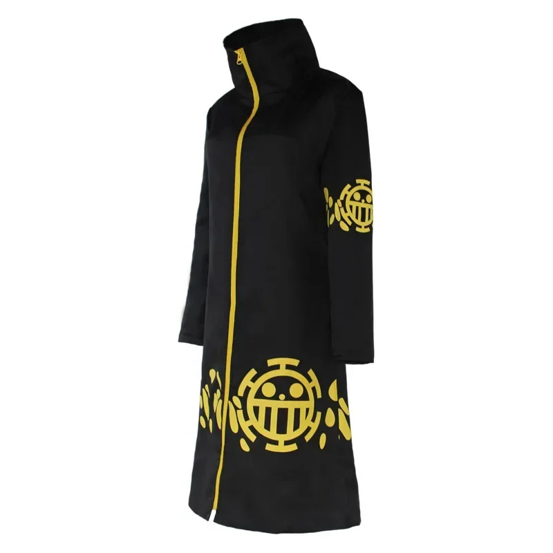 Costumes de cosplay d'anime, Trafalgar D. Costume de la loi sur l'eau Everak pour adultes, pantalon et chapeau, accessoires pour hommes, tenue d'Halloween