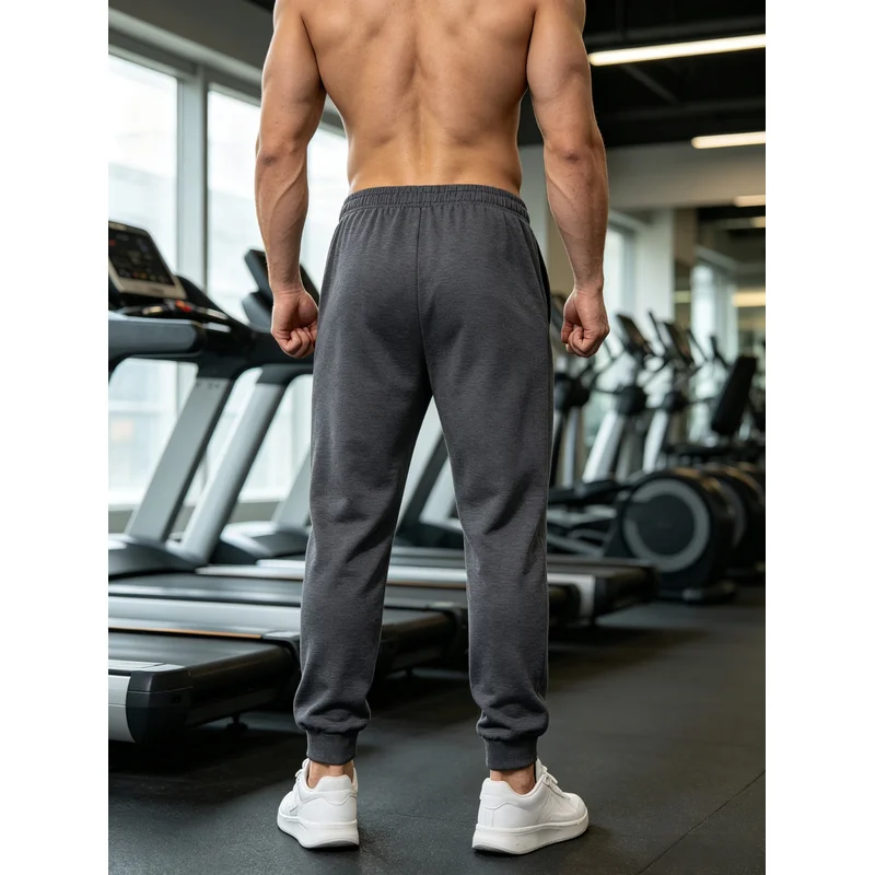 Autumn Men's Clothing Sweatpants Casual Pants 2026 Clothes Man Cropped Petite Women's Sports Baggy Home Grey Male Trousers Y2k