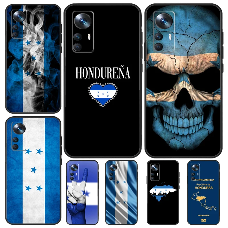 Honduras Flag Case For Xiaomi 13T Pro 12T 11T 12 14 13 Lite 12X POCO F5 X3 X5 Pro X4 F4 M5 M5s F3 Cover