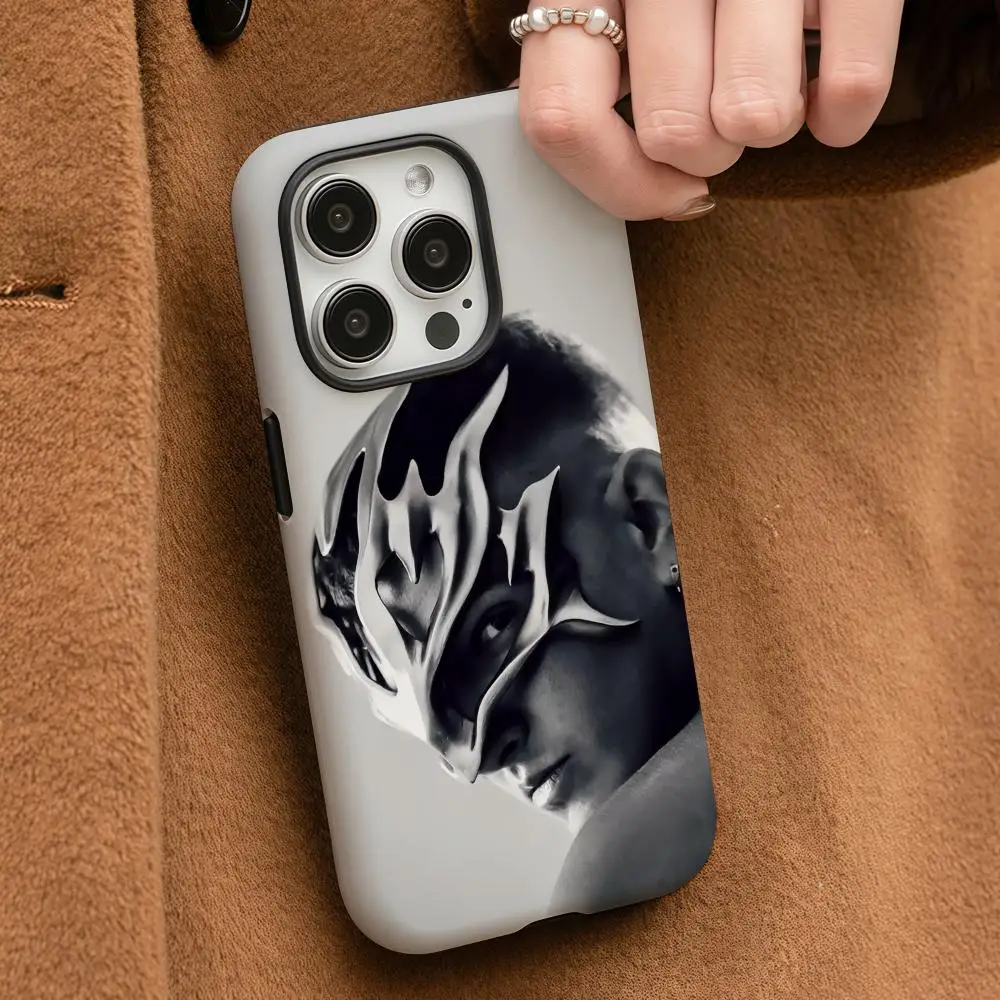 حافظة هاتف J San Jorge المعاد تدويره لهاتف آيفون 17 16 15 14 13 12 Pro Max Plus لامعة عالية الدقة ذات طبقة مزدوجة غلاف صلب سائل