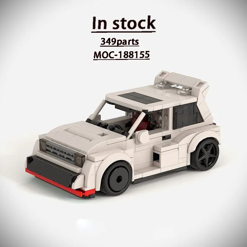 

Конструктор MOC-188155: Городской Новый Спортивный Суперкар для Гонки, 349 деталей. Игрушка-подарок для мальчиков на День рождения и Рождество.