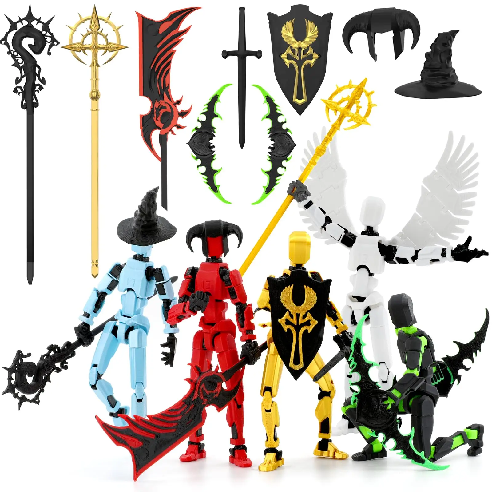 figura-de-acao-t13-titan-13-montada-pacote-com-5-figuras-de-acao-t-13-lucky-13-impressas-em-3d-articuladas-presente-para-meninos