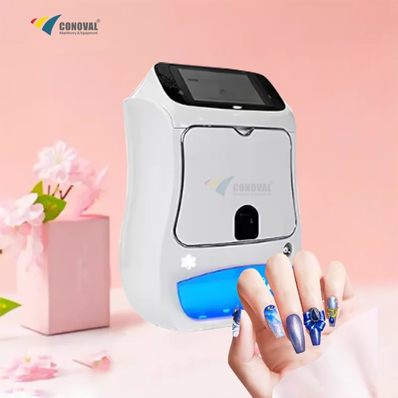 Professional Automatic Nail Printer with Touch Screen 3D Digital Nail Printer