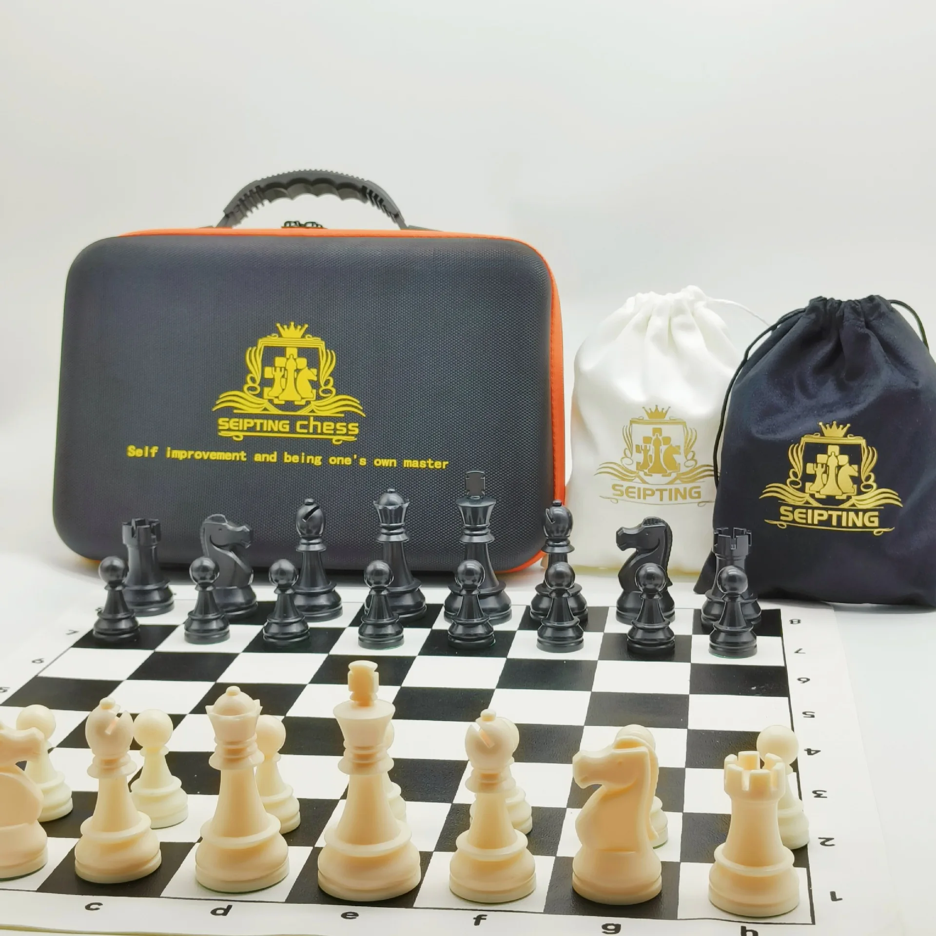 premium-international-chess-set-portable-tournament-size-weighted-chess-pieces-foldable-chess-board-with-handheld-gift-bag