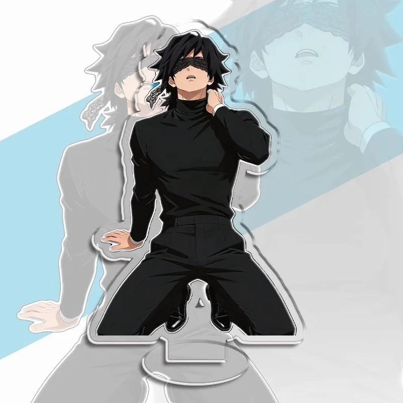 

Акриловая фигурка Demon Slayer: Kimetsu No Yaiba — Томиока Гиё, Шиназугава Санаэми — Аниме-аксессуар, серия «Мужская командная коллекция», украшение