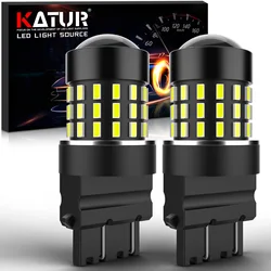 2Pcs T25 3157 P27W P27/7W LED Light White Red 3014SMD 3156 LED Bulb Lamp for DRL Car Brake Stop Reverse Parking Light 12V