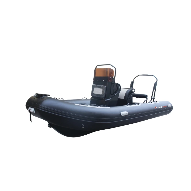 5m Aluminum Rib Boat Rib 500 Luxury Fishing Boat For Sale Inflatable Boat 1.2T Hypalon High Speed