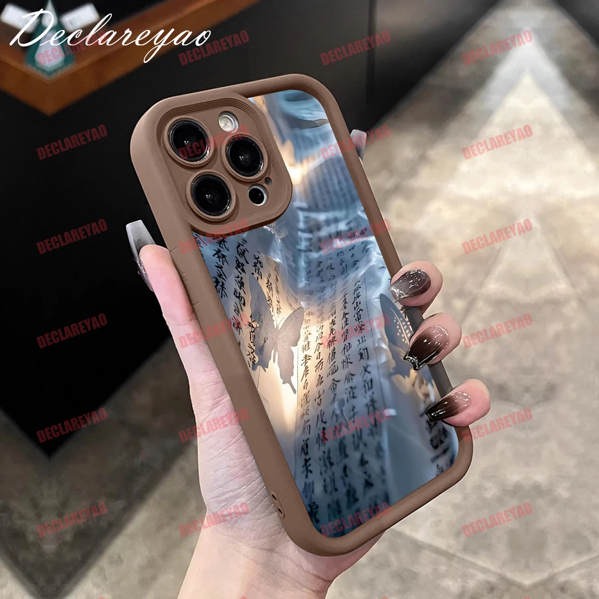 DECLAREYAO لينة ضوء سليم ماتي بولي يوريثان يغطي ل VIVO Y18 برو Y55 Y75S S1 Y81i Y52 SE Y03 Y78 Y95 Y30 Y28S غطاء مقاوم للصدمات #2