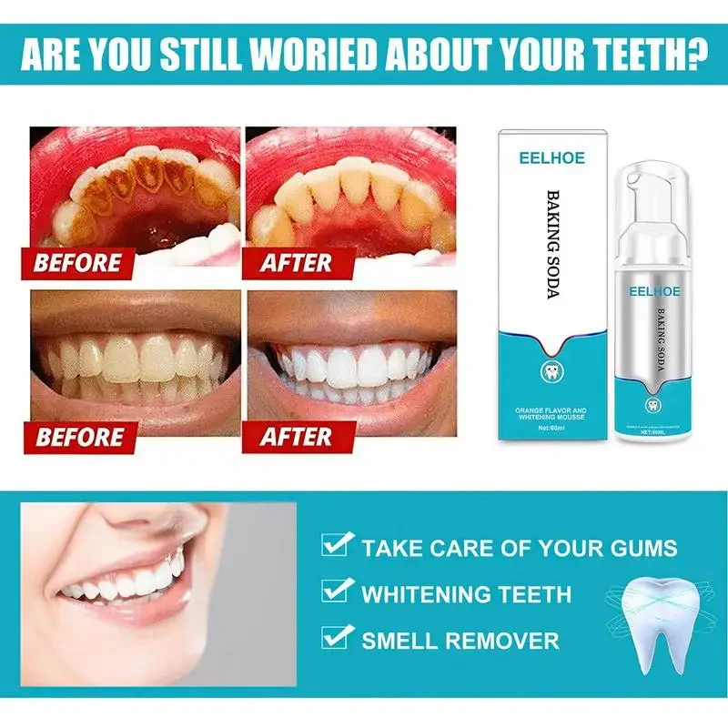 Sdatter Teeth Cleaning Toothpaste Portable Foam Toothpaste Deep Cleaning Gums Home Use Stain Removal Toothpaste for Bedrooms Toi