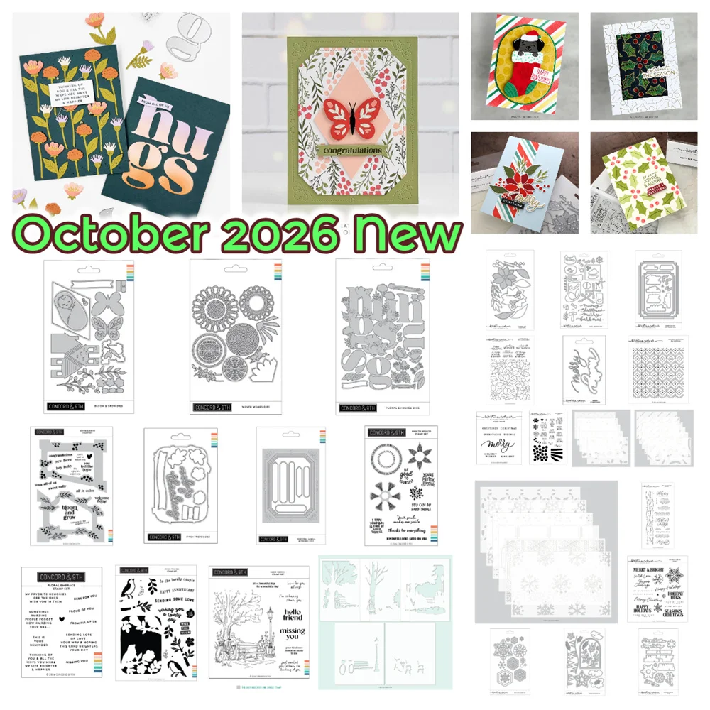 Oktober 2026 Neue Metall-Stanzformen und Stempel für Früchte und Blätter, zum Basteln von Grußkarten, Scrapbooking und handgefertigten Dekorationen