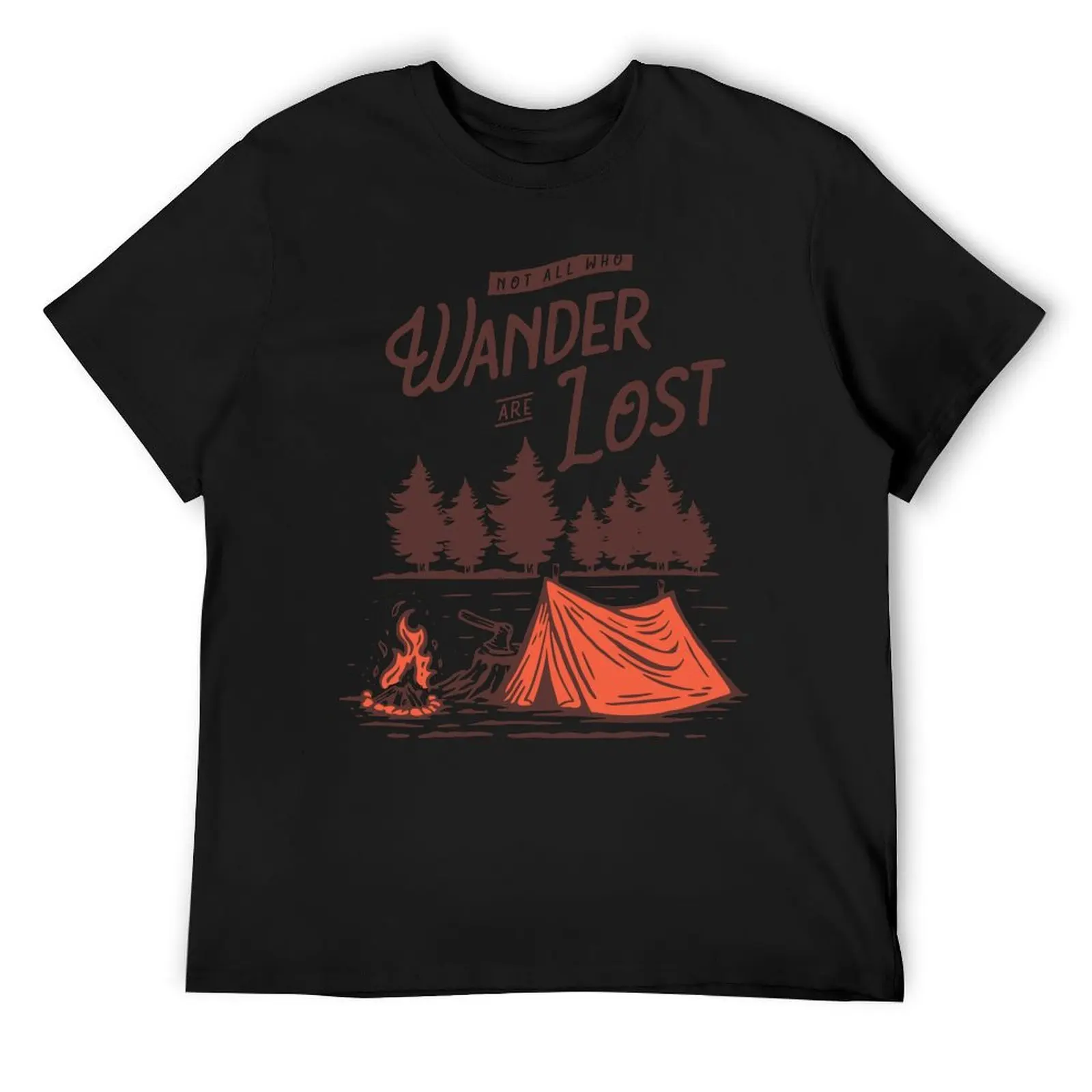 

Camping T-Shirt funny shirt cotton custom t-shirts summer 2025 vintage t shirts men clothes