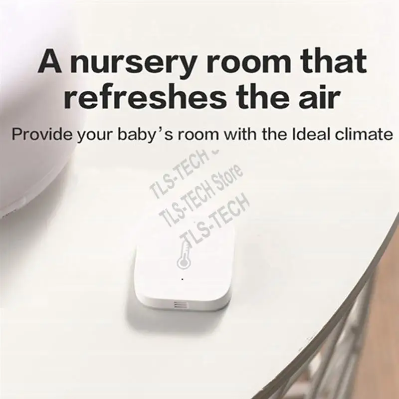 

Датчик температуры и влажности Zigbee умный датчик окружающей среды давления воздуха умный дом для Mi Home APP-PZZW