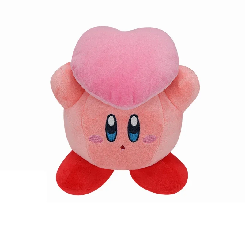 Peluche de felpa suave para niños, muñeco de dibujos animados de alta calidad, estrella de Anime, Kirby, espada, Kirby, Kawaii, gran regalo de