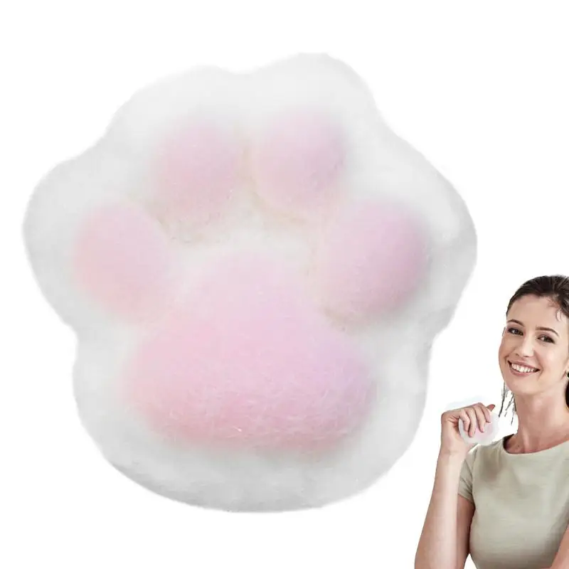 ソフトスクイーズのそわそわおもちゃ、軽量の猫の足のおもちゃ、かわいいもの、すべての年齢のためのリアルなおもちゃが向上します