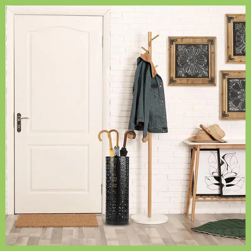 

Металлическая подставка для зонтов, круглая подставка для зонтов, отдельно стоящая подставка для зонтов, подставка для зонтов в прихожей