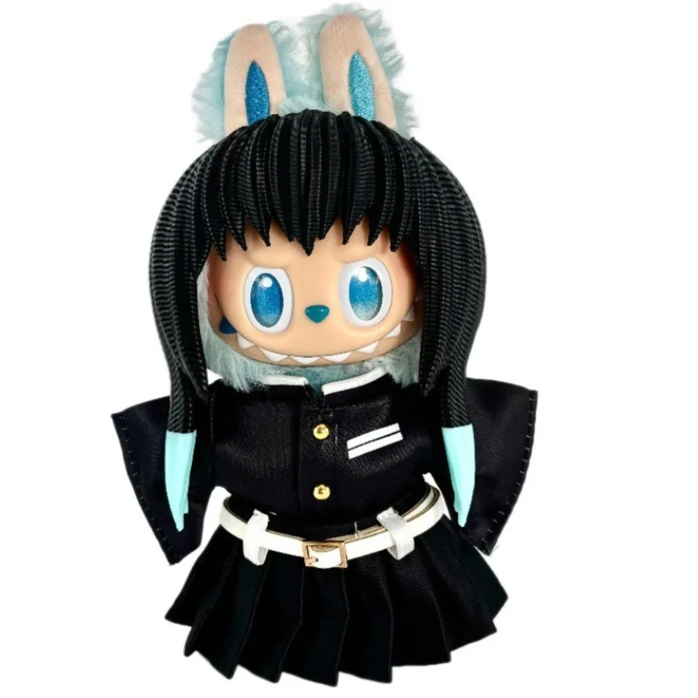 Voor 15/17 cm Labubu Poppenkleertjes Cosplay Kostuum Dress Up Pop Accessoires Veranderende Jurk Spel Halloween Kostuum Gift speelgoed