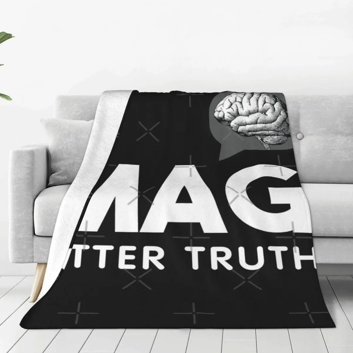 MAG BITTER TRUTH Four Seasons Universal Blanket Campsites Can Be Covered Mother's Day Gift