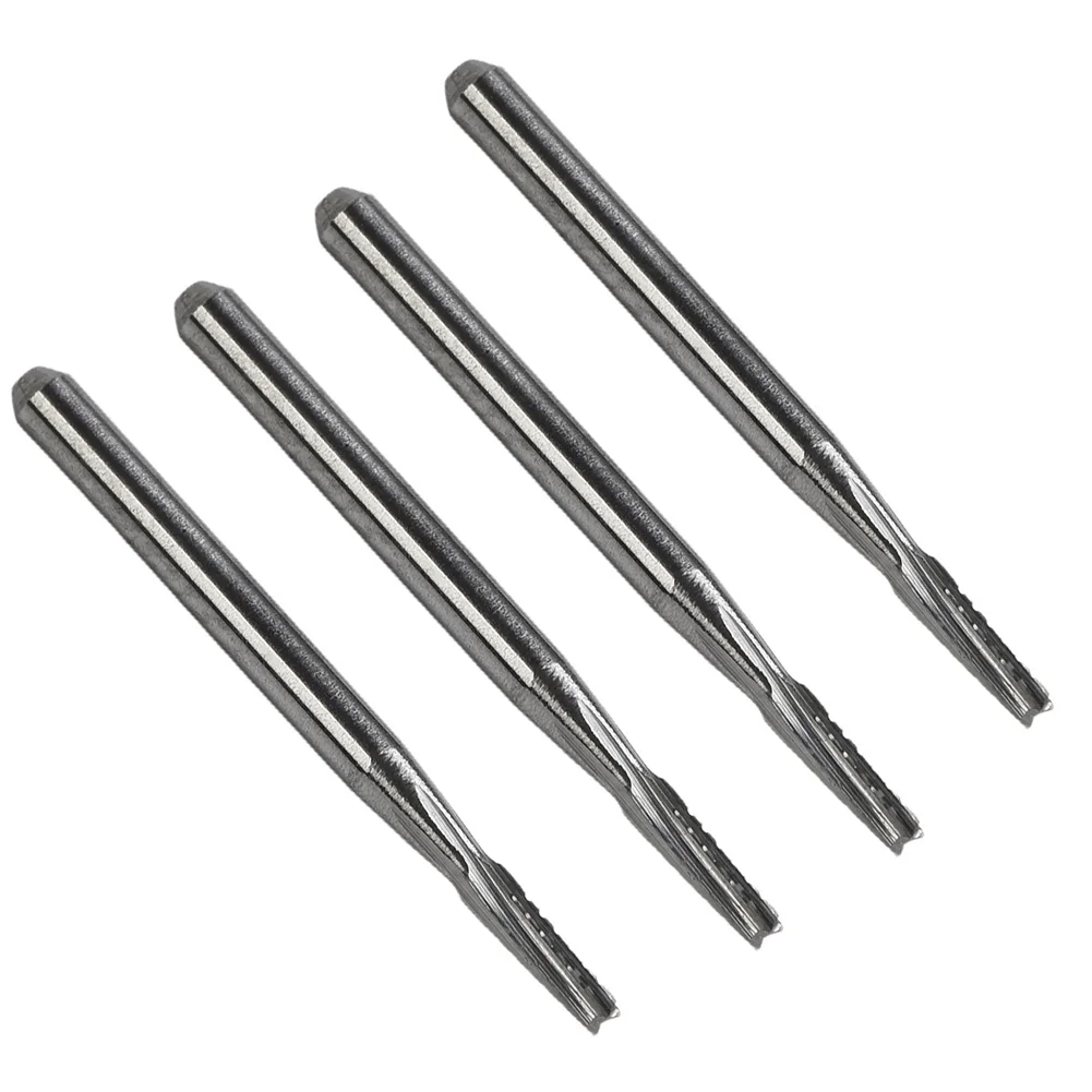 4 stks/set 1mm Auto Voorruit Reparatie Tools Auto Glas Tapered Carbide Boren Speciaal Onderhoud Tool Power Tool Onderdelen