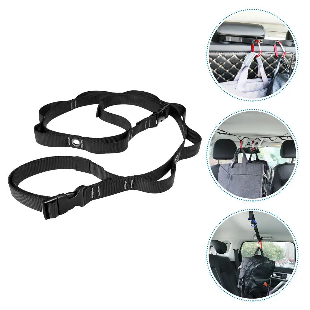 

Retractable Car Rooftop Clothesline for Drying Clothes Bags Umbrellas Heavy Duty Portable Travel Clothesline Outdoor Camping