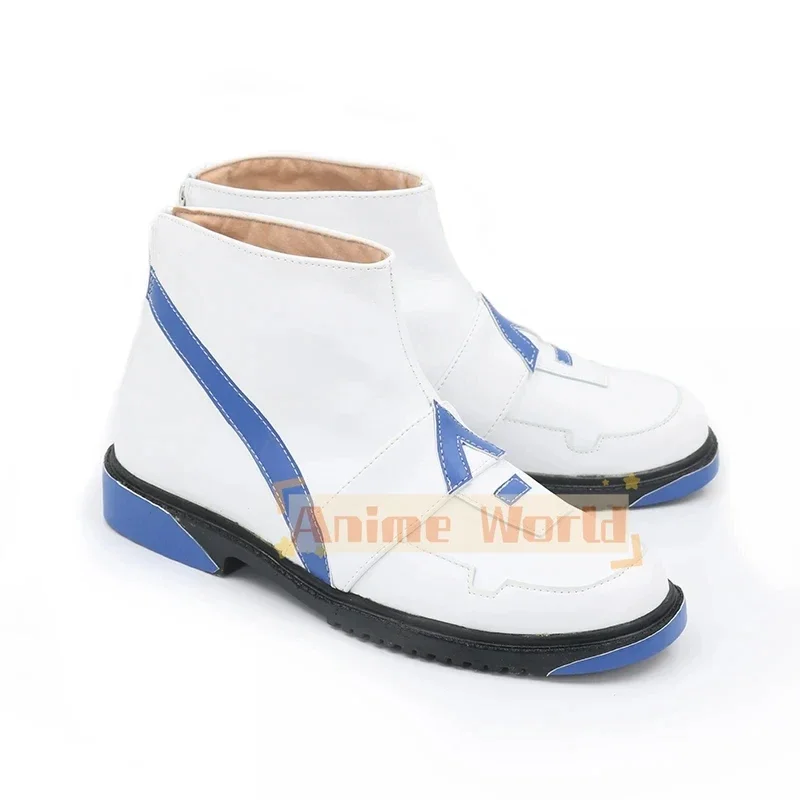 Sin Kiske Cosplay Schuhe Spiel Guilty Gear Cosplay Requisiten PU Schuhe Halloween Karneval Stiefel Nach Maß