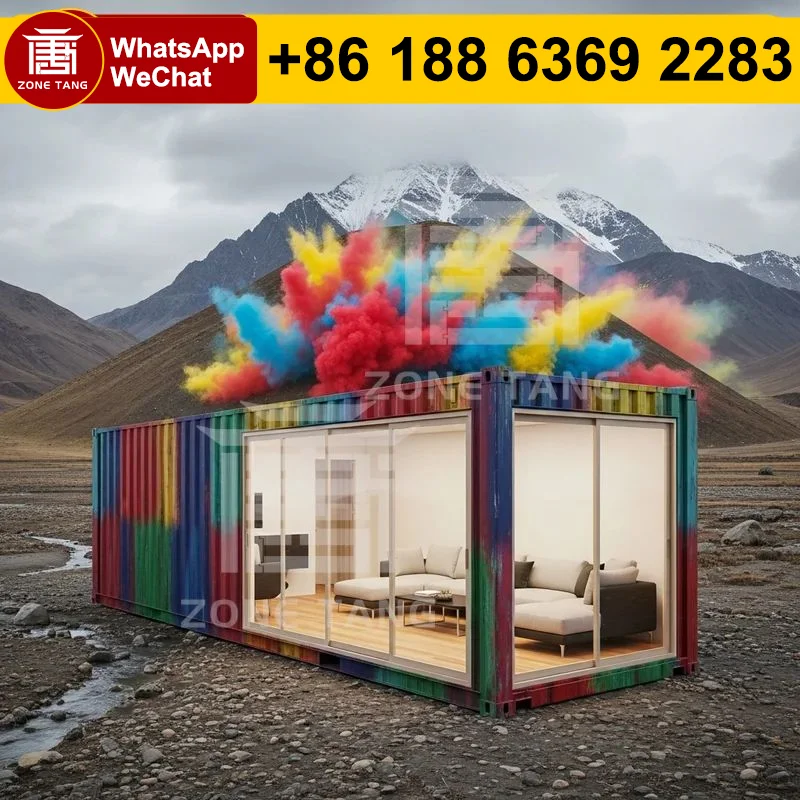Single Wide Mobile Home Flat Pack Homes Modern Prefab House Low-Cost Pre Fabricated Eco-Friendliness Hot Sale Customize Design