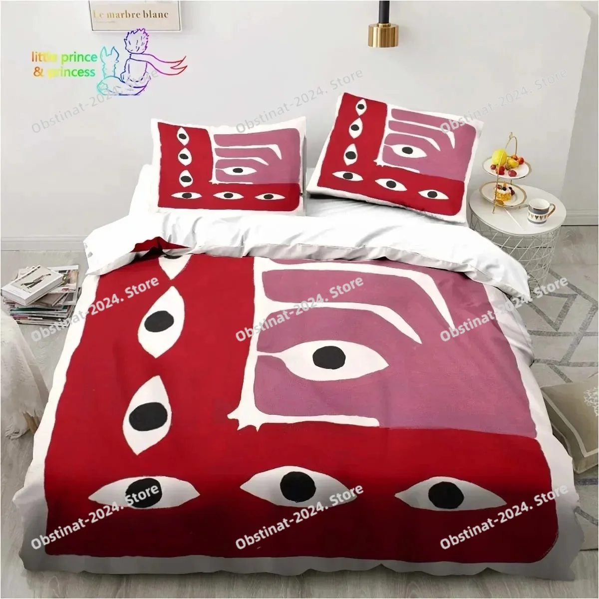 Abstract Art Pattern Bedding Set Single Twin Full Queen King Size Bed Set Adult Kid Bedroom 3D Print Bedding Gift