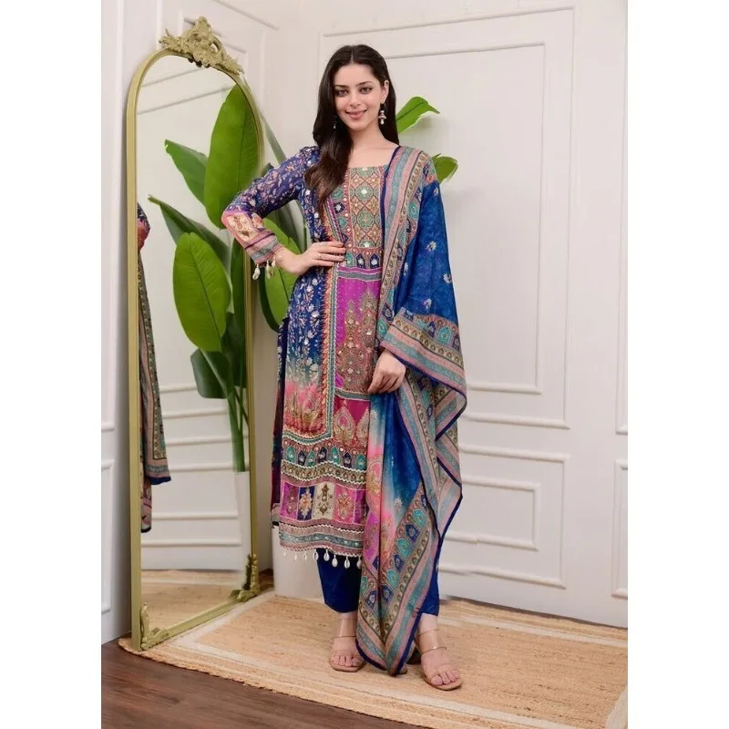 

Designer Indian Pakistani Salwar Kameez Bollywood Dress Party Wear Suit Wedding