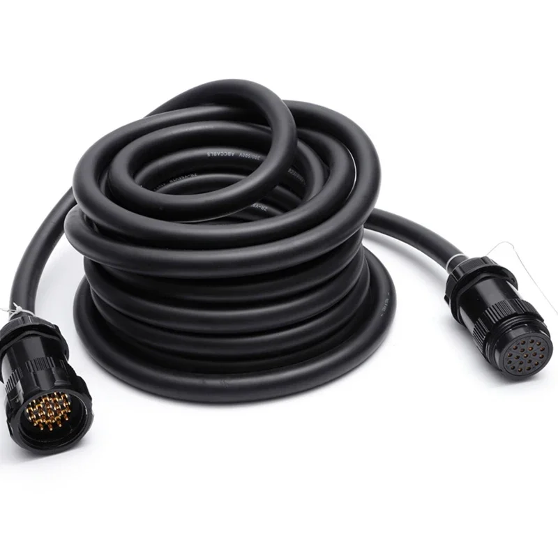 2026/High quality 19pin multiple pin socapex extension cable 10m 20m 30m with male and female connectors