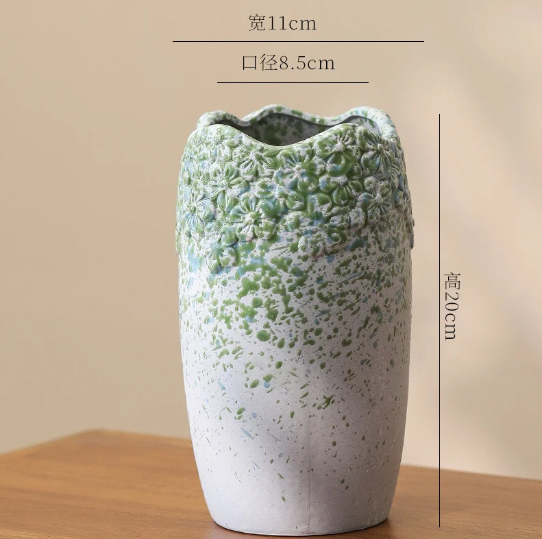 Old Porcelain Shangping Reward Vase,Full Sacrificial Ji Blue Monochrome Glaze with Distinct Antique Aging Traits