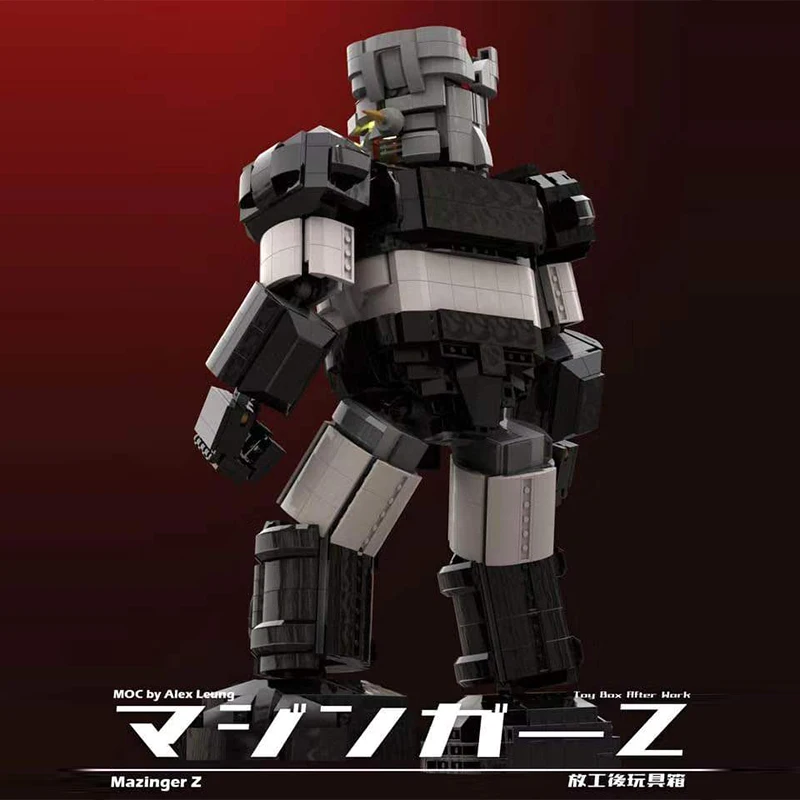 MOC Robot Mazingered Z Space UFO Grendizer Goldoraked Action Figure Building Block Anime Figures Mecha Model Brick Toys Gift