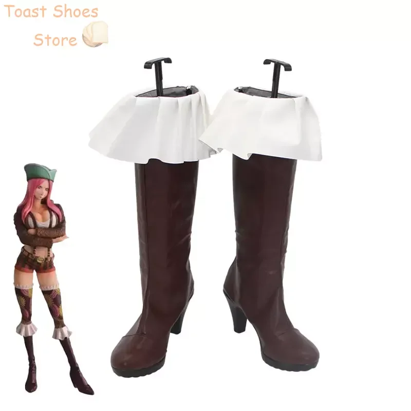 

Jewelry Bonney Cosplay Shoes Halloween Carnival Boots PU Shoes Cosplay Props Costume Prop