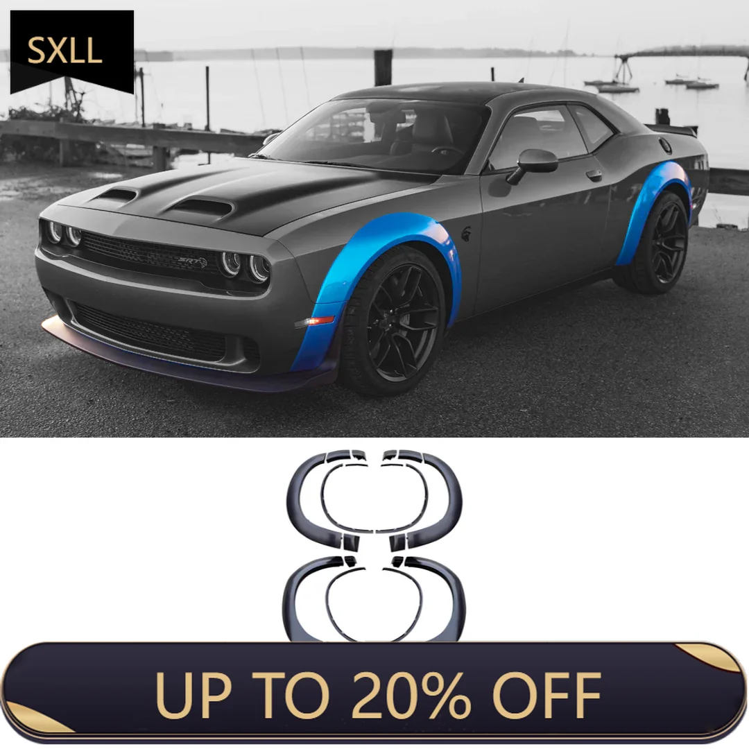 

SXLL Challenger 2015 2016 2017 2018 2019 2020 High Value Wheel Arches for Wheel Brow Body Kit