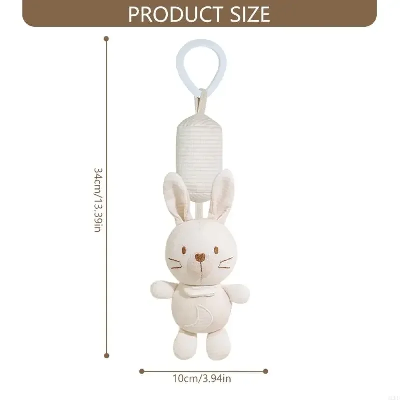 Lit bébé en coton naturel, jouet Mobile pour développement sensoriel 0 à 12 mois, siège voiture, poussette, carillon