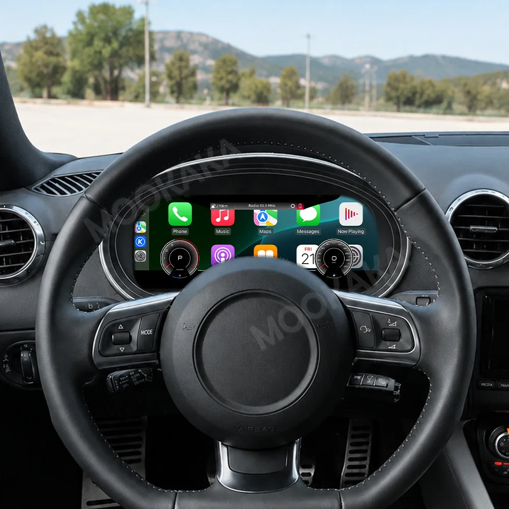 Digital Dashboard For Audi TT 2008 2009 2010 2011 2012 2013 2014 CarPlay Cluster LCD Meter Virtual Cockpit Instrument Panel