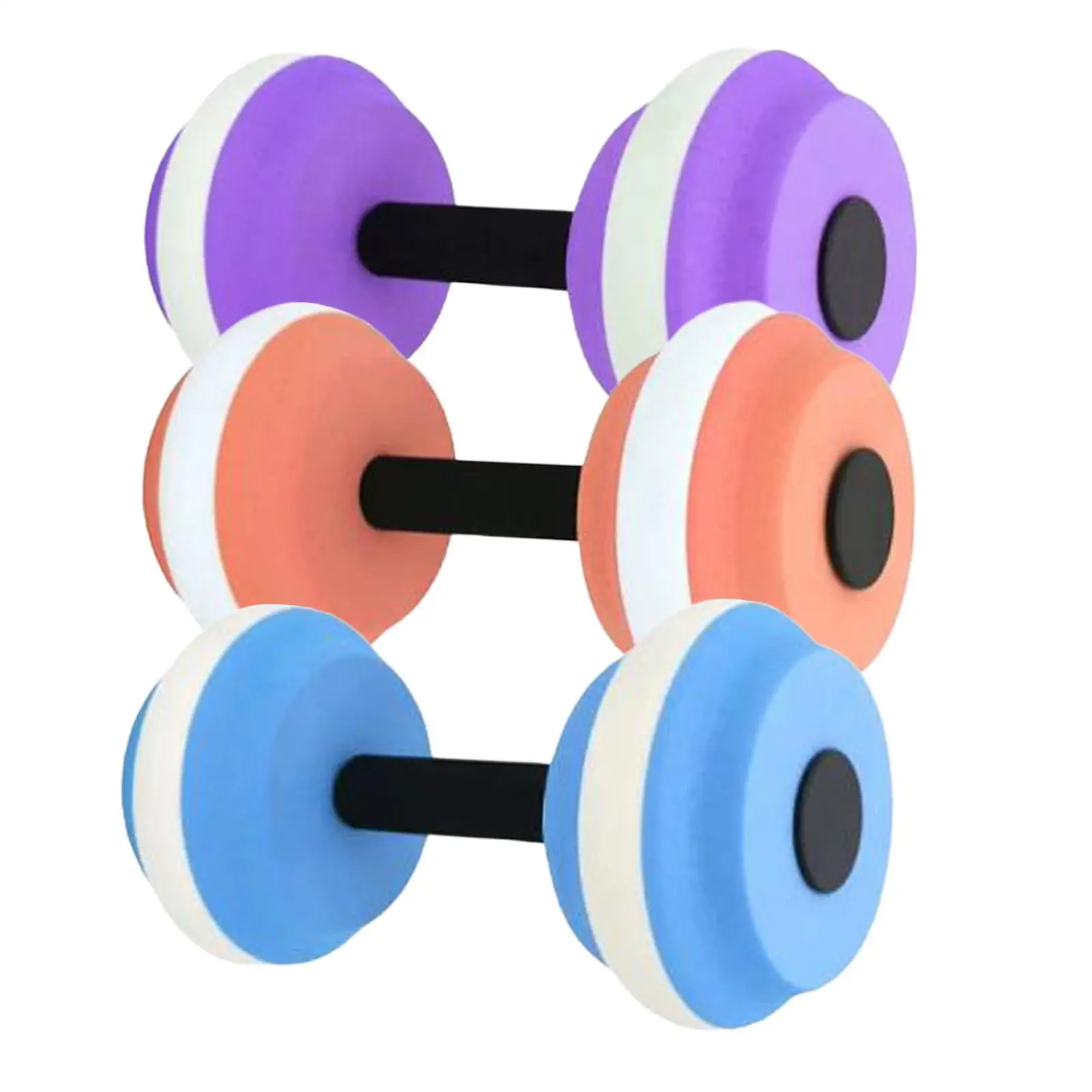 Aquatic Dumbbell, Swim Barbell Aquatic Barbell Aerobic Exercise Hand Bar Pool Dumbbells for Water Aerobics, Water Sports