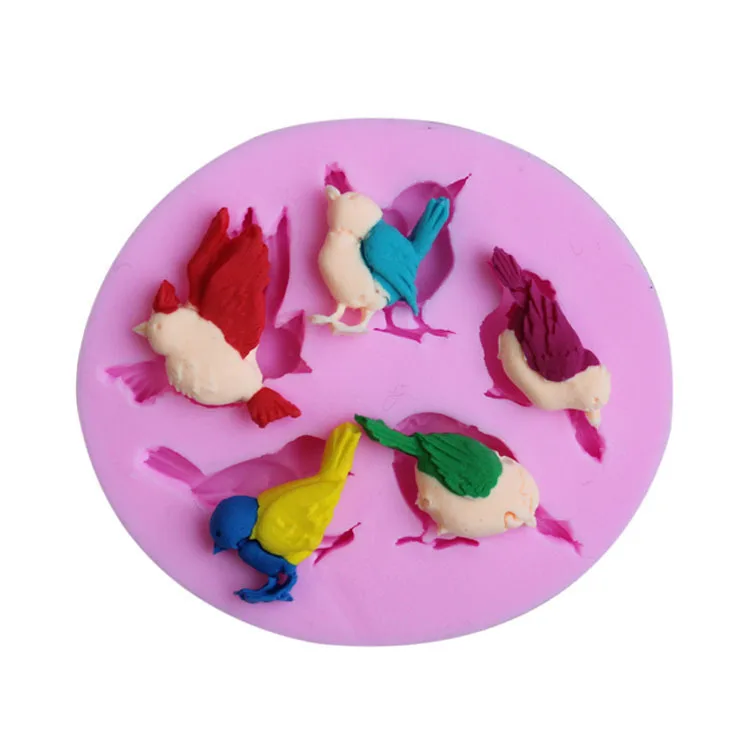 Birdie DIY cake baking tool, liquid silicone mold G101