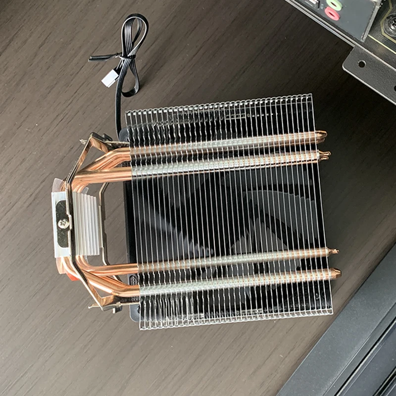 4 Heat Pipes CPU Air-cooled Cooler 4Pin PWM Tower Processor 120MM ventilador for Intel 1700 1200 1366 115X 2011 X79 X99 AM4 AM5