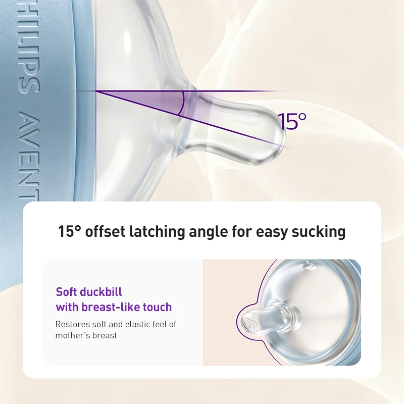 Philips Avent PPSU Baby Sippy Cup 240ml/300ml Breast-like Spout Gravity Ball Anti-Leak Training Cup with Handle BPA Free view 5