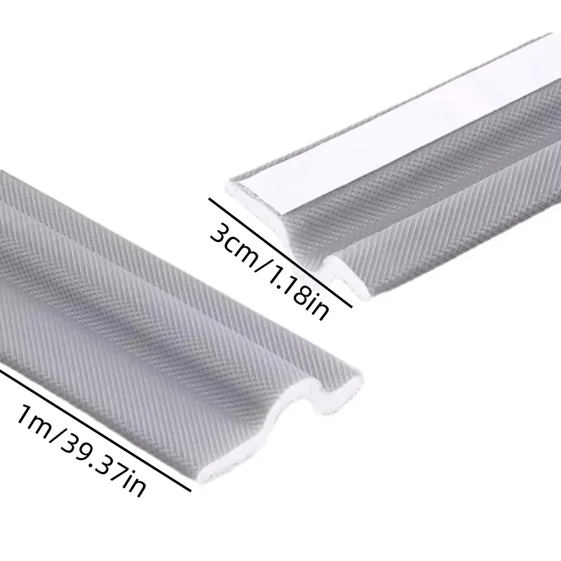 Window Weather Seal Strip Acoustic Foam Wall Insulation Tape for Sliding Door Windows Gap Filler Windproof Soundproof Sealer