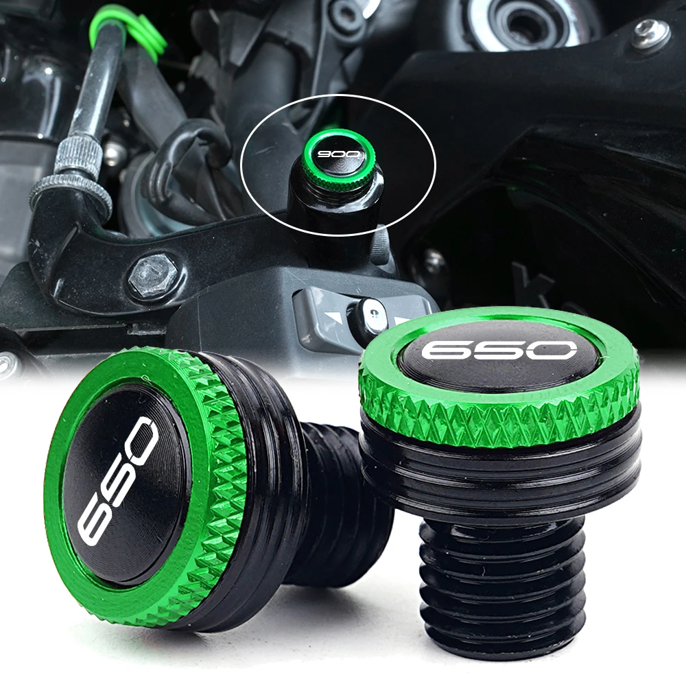 

For Kawasaki Z900 Z750 Z650 Z800 Z1000 Z1000SX Z900RS Z300 Z400 Z500 Motorcycle Accessories M10 Mirror Hole Caps Trim Blind Plug